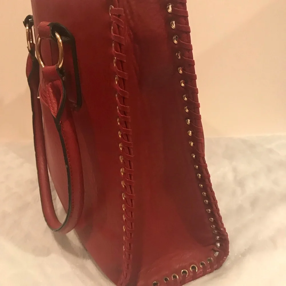 Unique MMS Design Studio Red Bag‎ / Purse